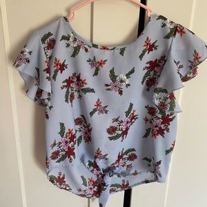 Floral blouse